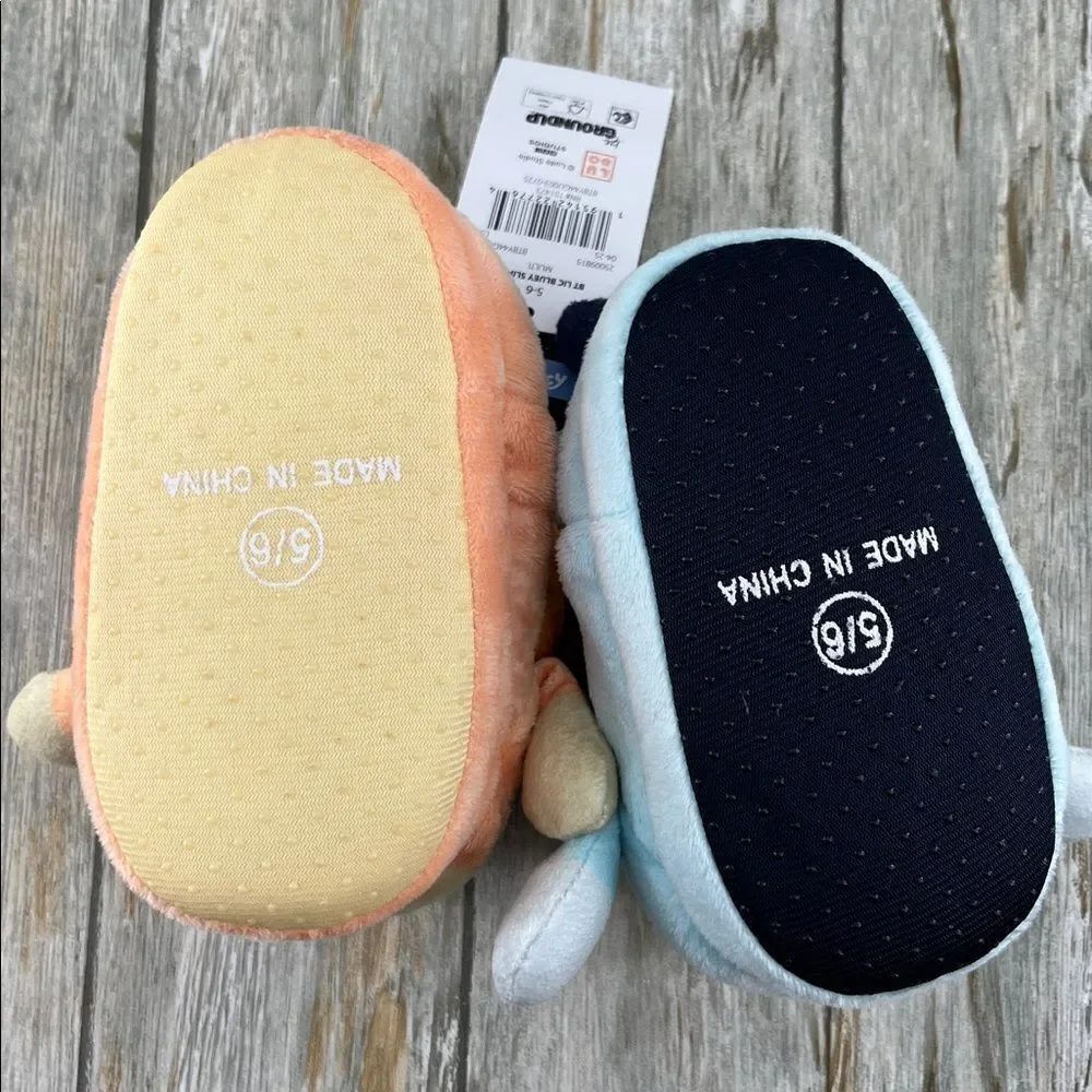 Baby Bluey 3D Characters Slippers Shoes Size 5/6